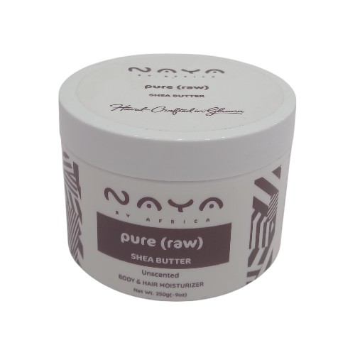 PURE RAW SHEA BUTTER 250G NAYA