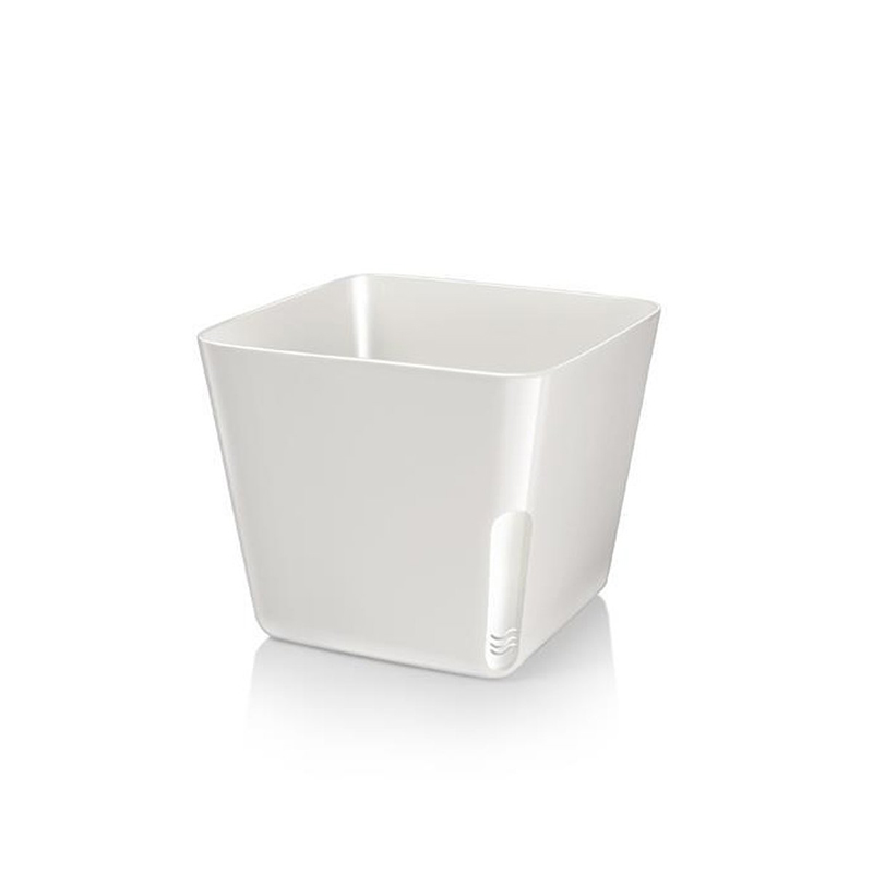 PLANT POT SQUARE WHITE TESCOMA