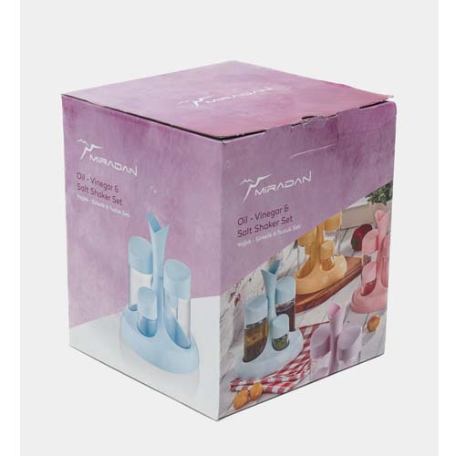 OIL VINEGAR SALT SHAKER SET M26