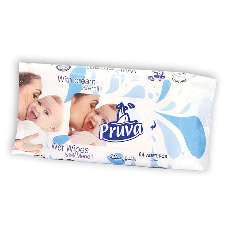 WET WIPES WITH CREAM (WITHOUT L