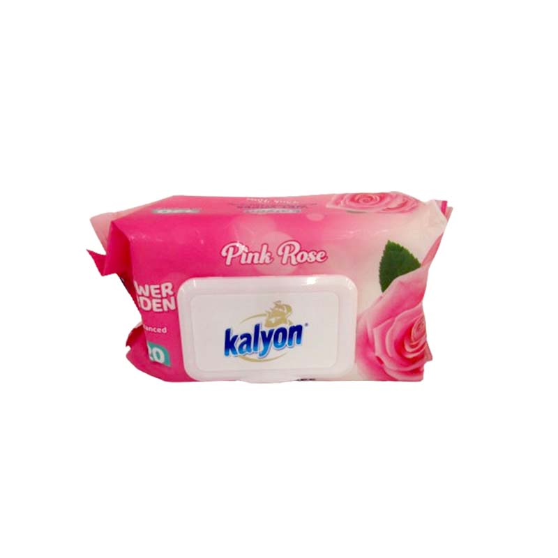 KALYON PINK ROSE WET WIPES 120