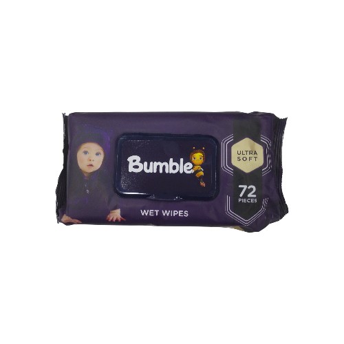 BUMBLE BABY WET WIPES 72 PCS BA