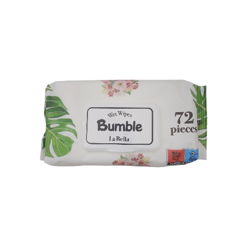 BUMBLE BABY WET WIPES 72 PCSLA