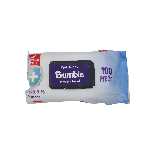 BUMBLE WET WIPES 100 PCS ANTIBA