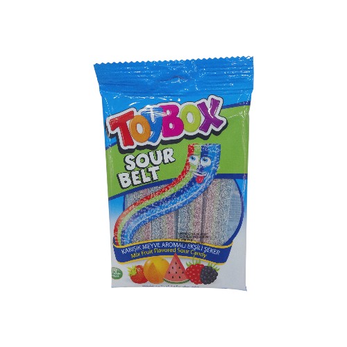 CANDY SOUR BELT 70G TOYBOX