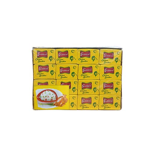 GUSTOTERRA CHICKEN CUBES 10GX48