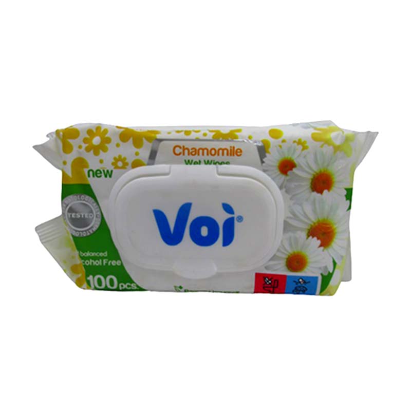 VOI WET WIPES CHAMOMILE 100 PCS