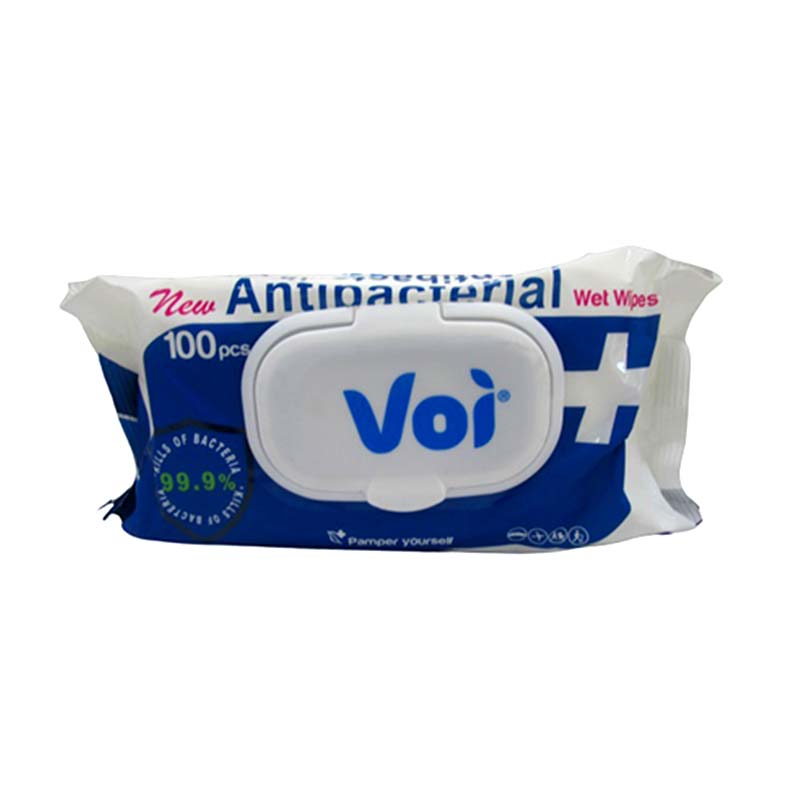 VOI ANTIBACTERIAL WET WIPES 100