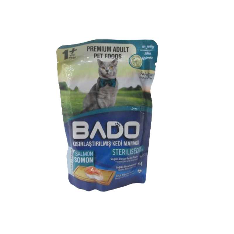 STERILISED CAT FOOD SALMON 85G