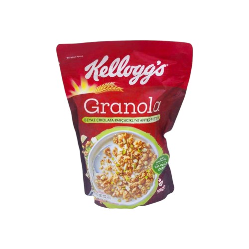 KELLOGGS GRANOLA WHITE CHOCO PI