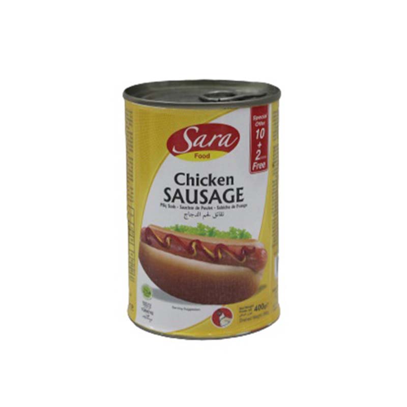 CHICKEN SAUSAGE 400G SARA