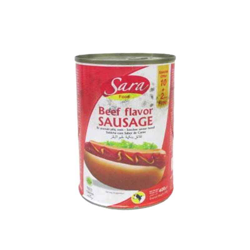 BEEF SAUSAGE 400G SARA