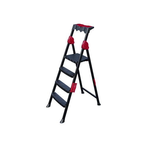 MENSA PLUS LADDER 4 STEPS BLK-R