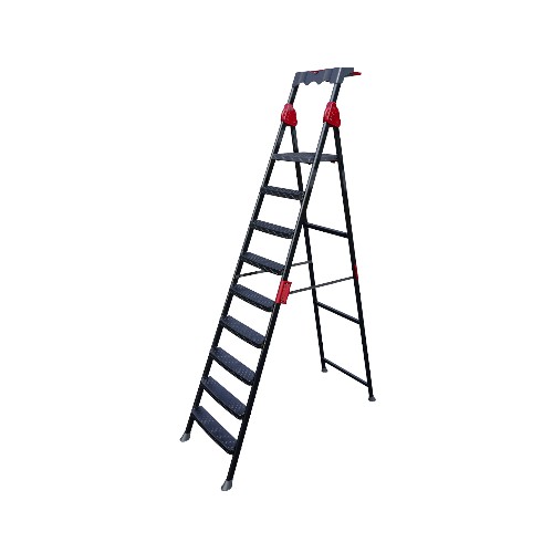 MENSA PLUS LADDER 8 STEPS BLK-R