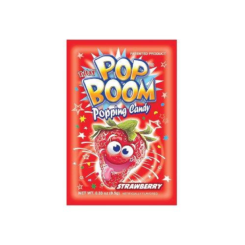 AKAS BOOM POPPING CANDY STRAWBE
