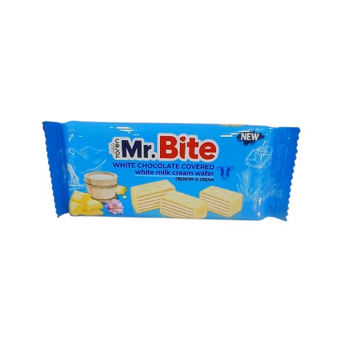 TOREN MR.BITE WAFER  WHITE CHOC
