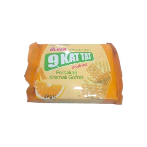 9 LAYER WAFER 39G ORANGE CREAM