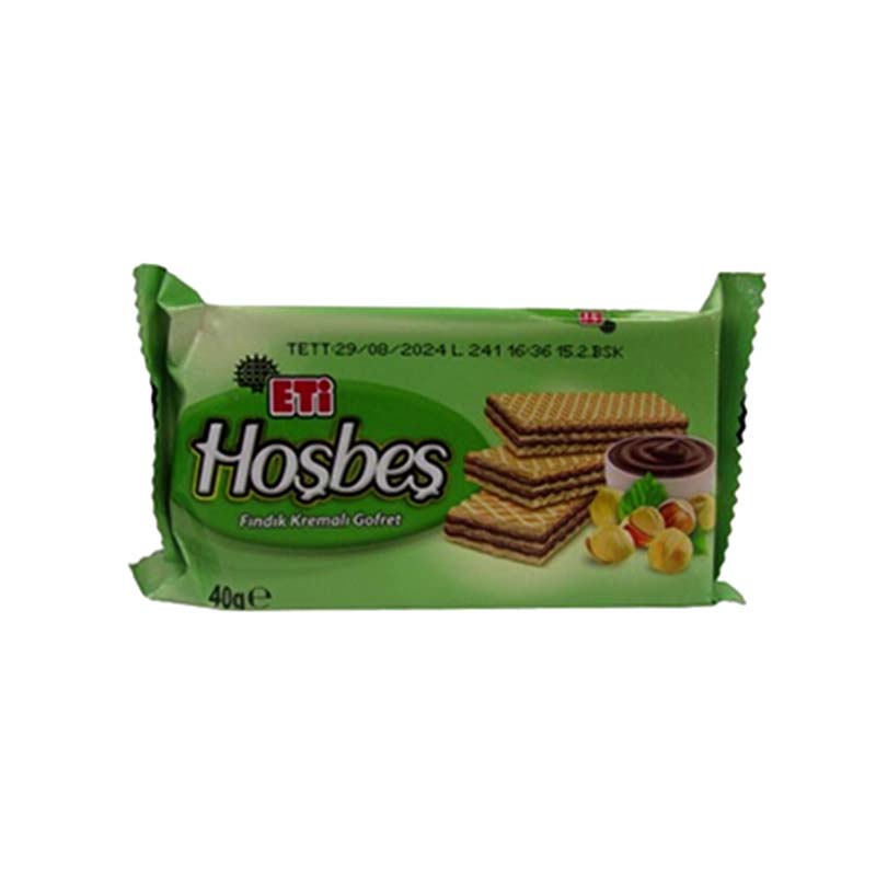 ETI HAZELNUT WAFER 40G
