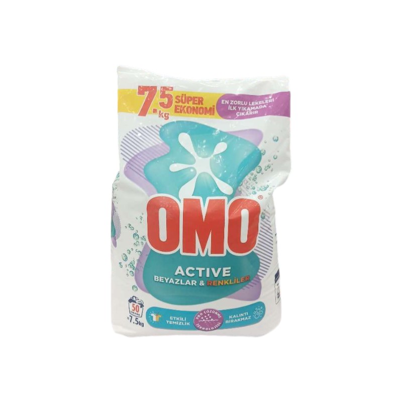 OMO MATIC POWDER 7.5KG ACTIVE C