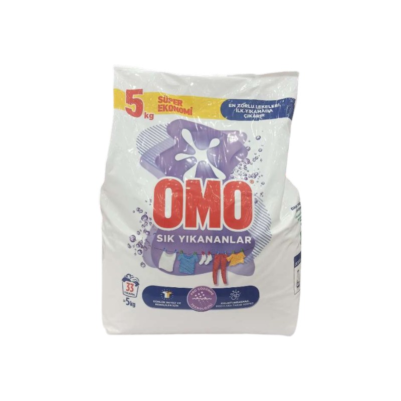 OMO MATIC POWDER 5KG FREQUENT W