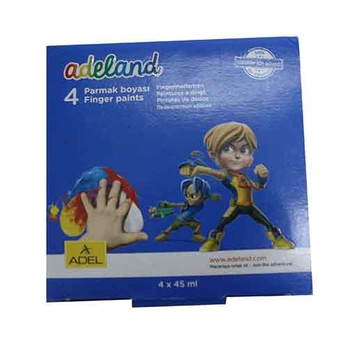 FINGER PAINT 4PCS 45ML ADELAND