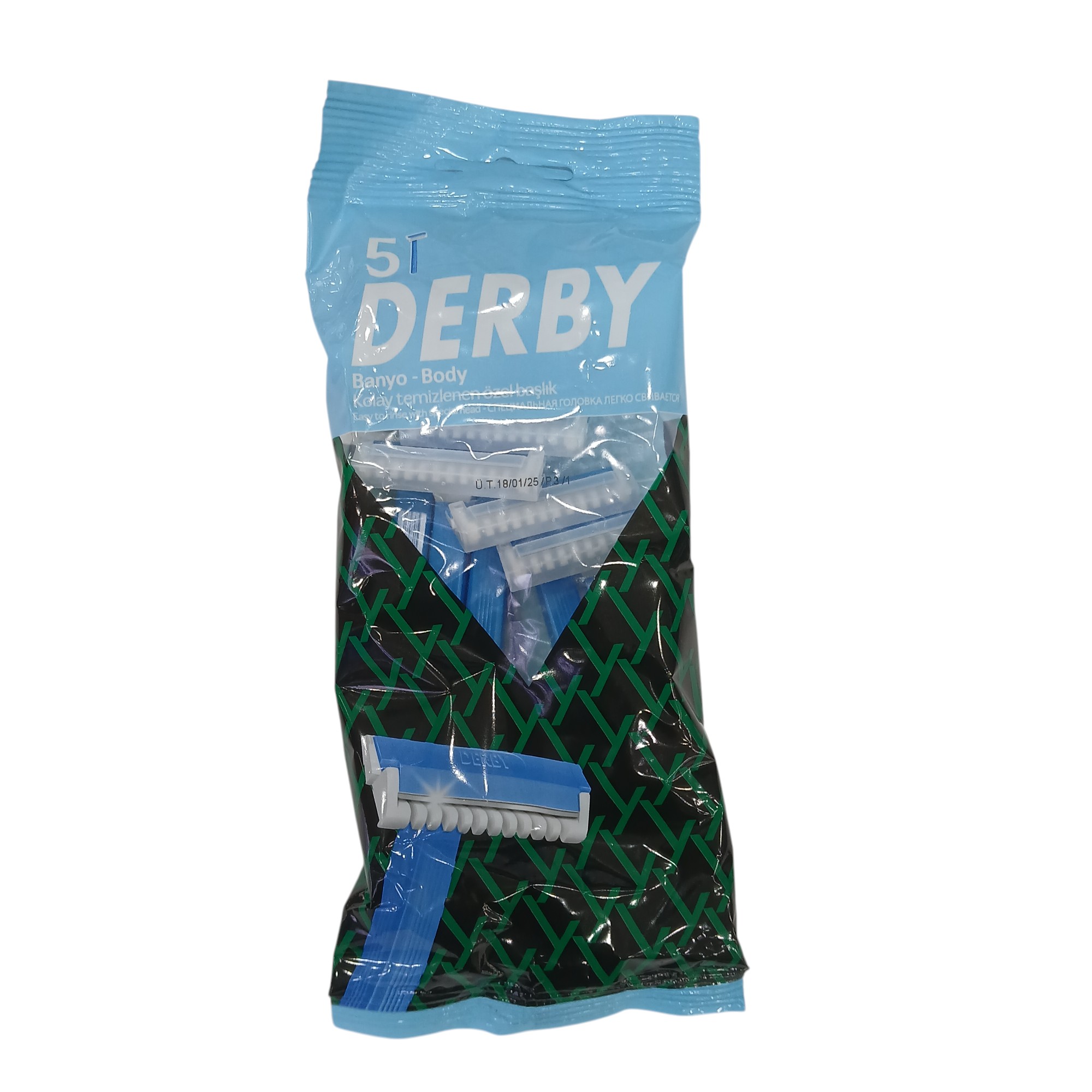 DERBY SHAVINGSTICK BANYO PACK X