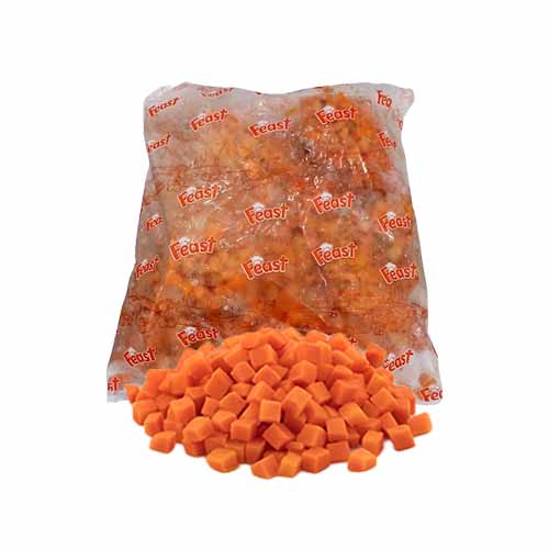 FEAST CARROTS DICED 10X10MM 2.5