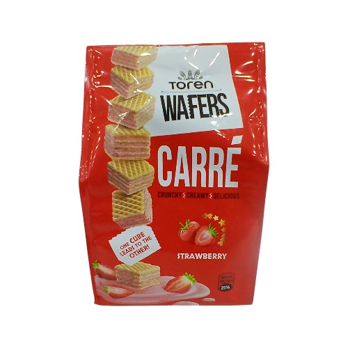 WAFER STRAWBERRY 125G TOREN