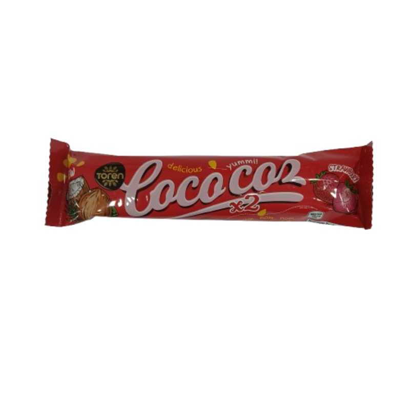COCOCOZ BAR MILK STRAWBERRY COC