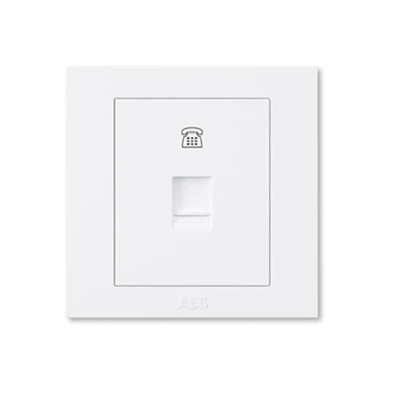 1 GANG TELEPHONE OUTLET