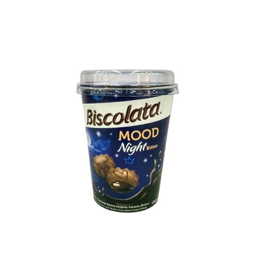 MOOD NIGHT BITTER 125G BISCOLAT