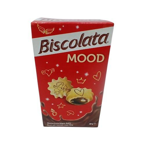MOOD BISCUIT W COCOA  40G