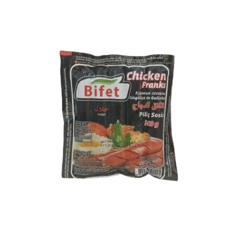 BIFET CHICKEN FRANKS 340G.