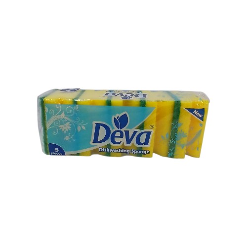 DEVA 5-IN-1 DISH WASHING SPONGE