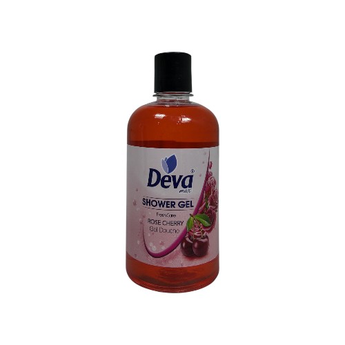 DEVA SHOWER GEL ROSE CHERRY 500