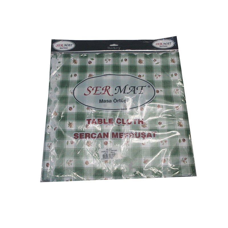 TABLE CLOTH 140X180CM PLASTIC S