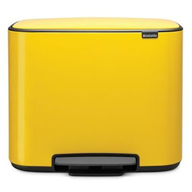 BO PEDAL BIN 36L DAISY YELLOW