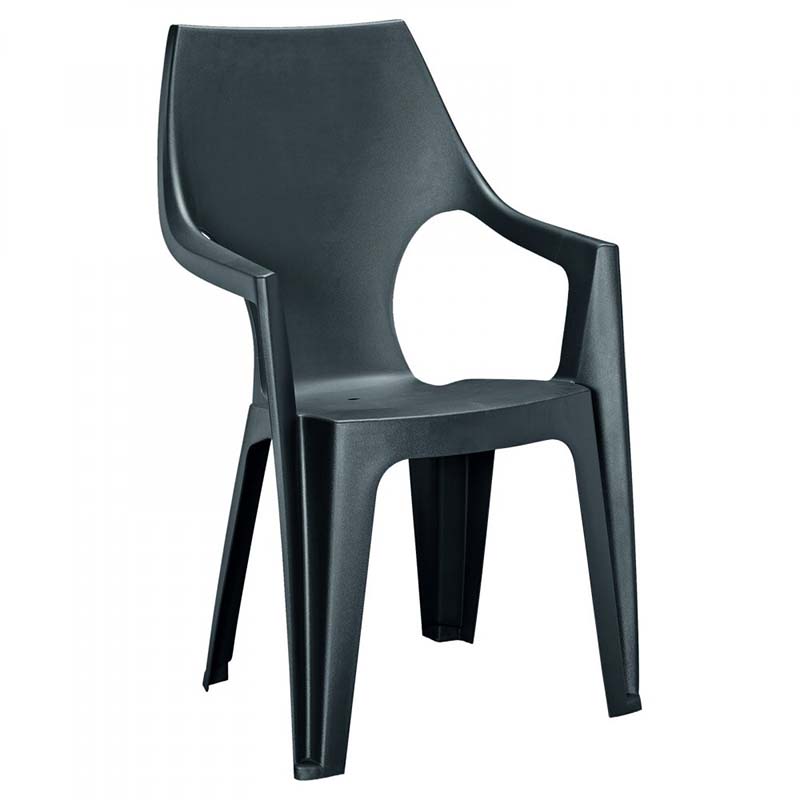 CHAIR DANTE HIGHBACK GRAPHITE 2