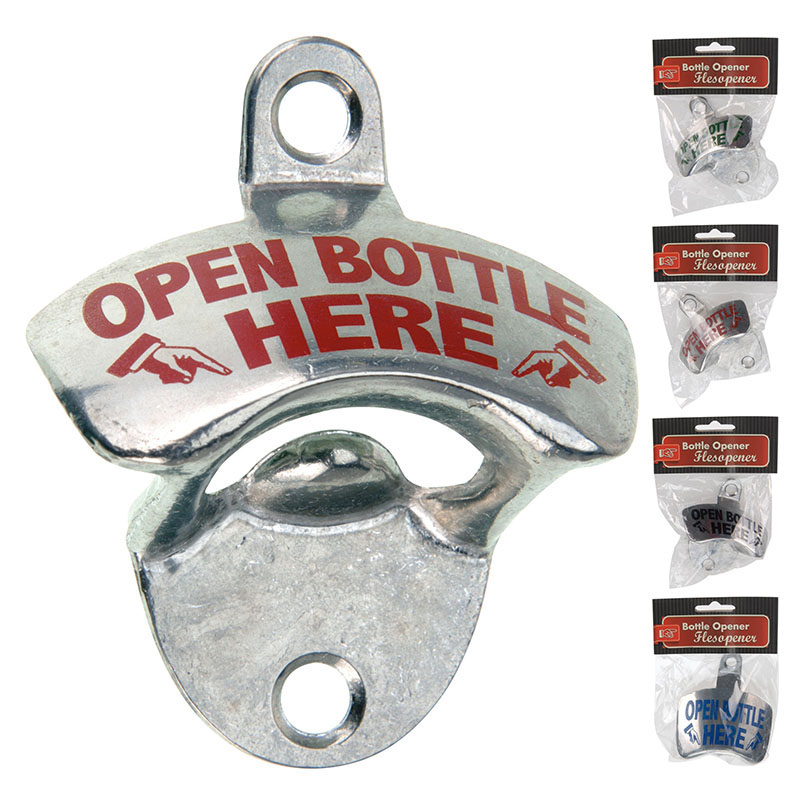 BOTTLE OPENER WITH TEXT WALL MO