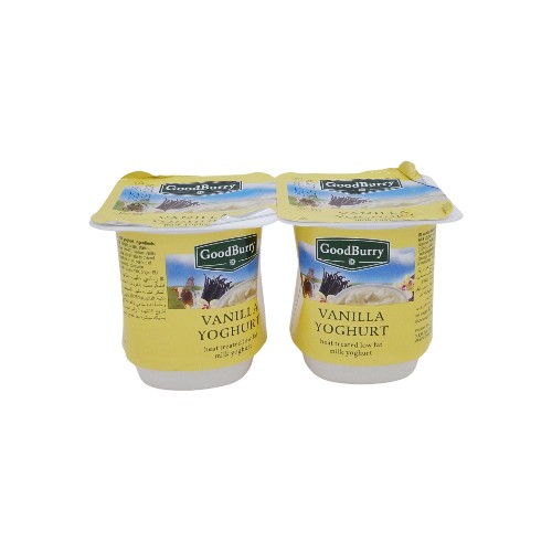 GOODBURRY YOGHURT VANILLA 4X125