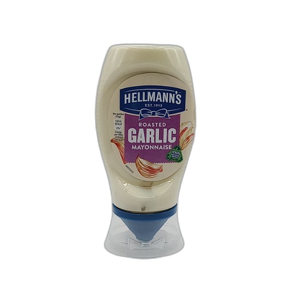 HELLMANNS ROASTED GARLIC MAYO 250ML