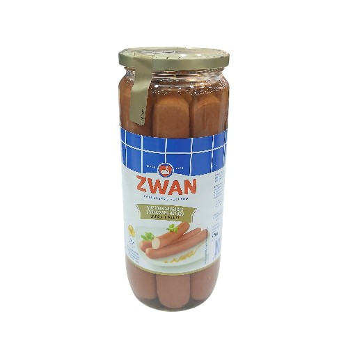 ZWAN CHICKEN HOTDOGS IN BOTTLE