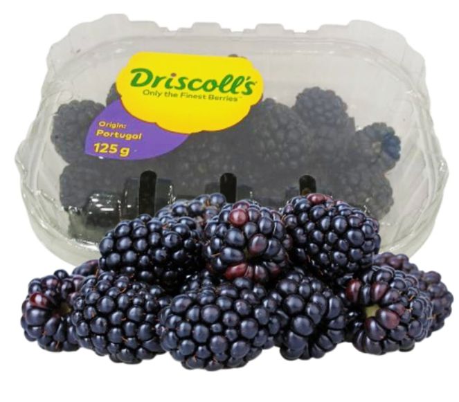 FRESH BLACKBERRIES 125G