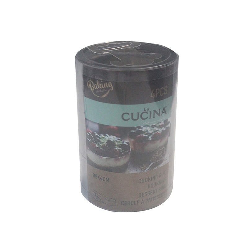 CAKE PRESS SET 4PCS 3ASS