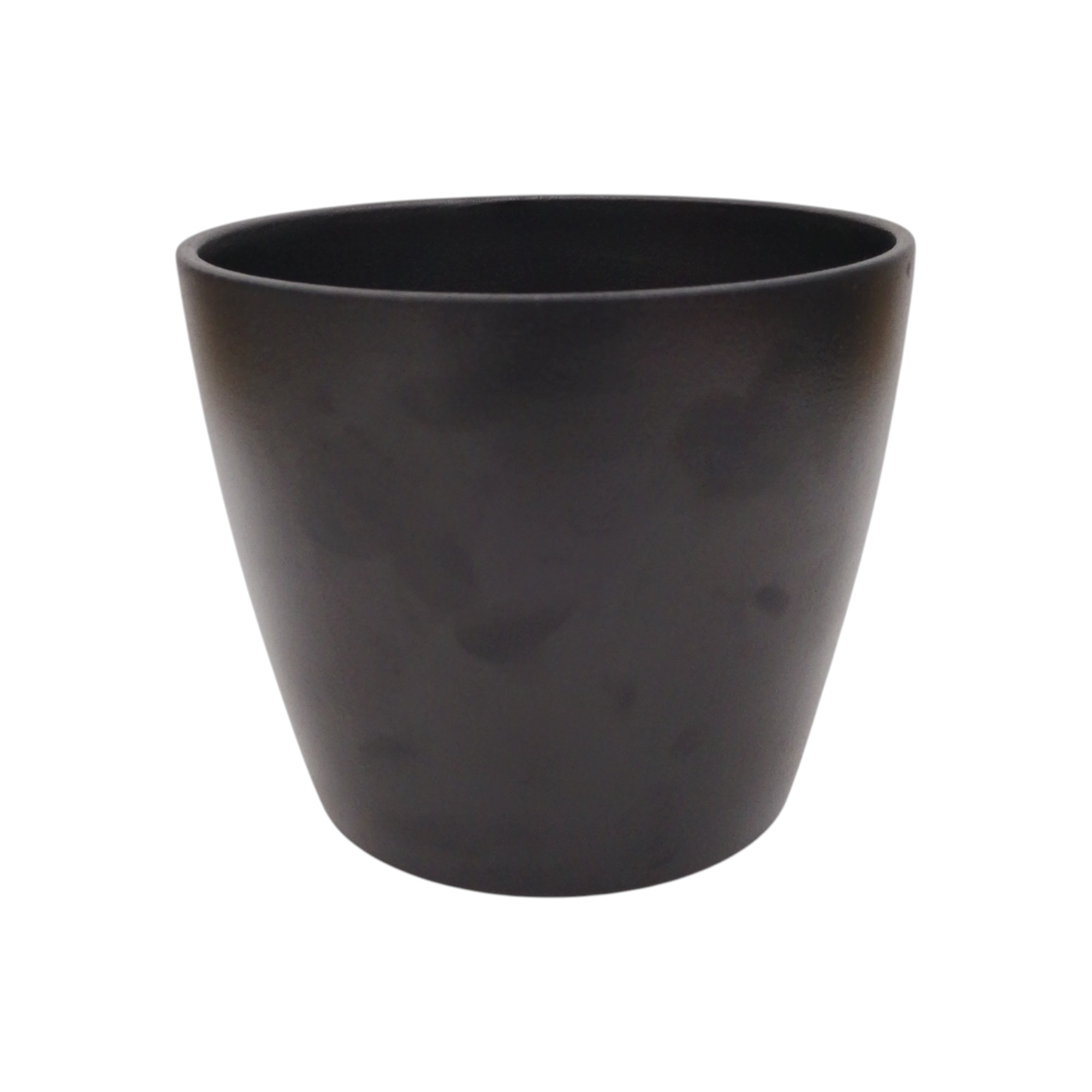 FLOWER POT STONEWARE 15CM 2ASS