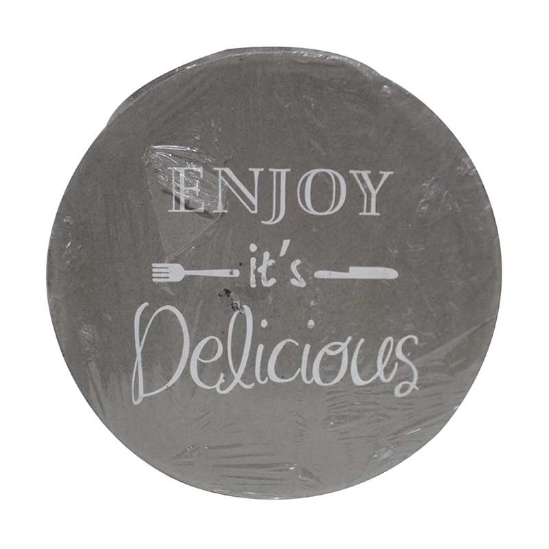 PLATE SERVING CEMENT 40CM 61801