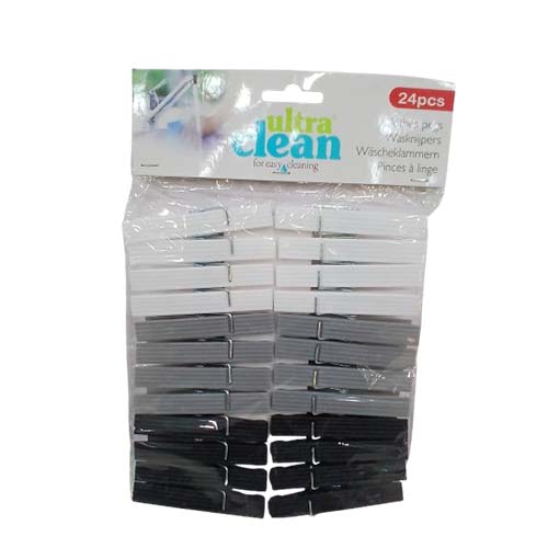 CLOTHES PEGS 24PCS WK1000040