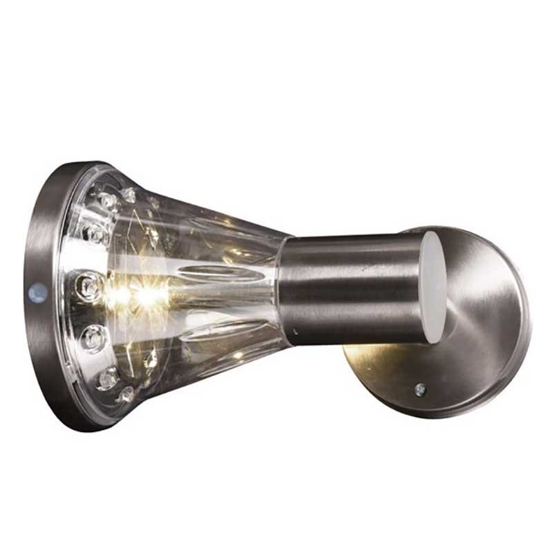 WALL LAMP LED SOLAR STEEL 63007