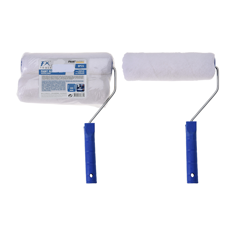 PAINT ROLLER 2SET W HOLDER FX T