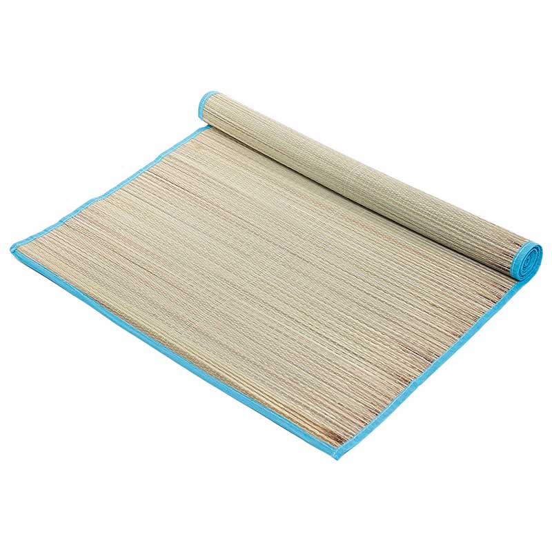 BEACH MAT STRAW W-PILLOW 60X190